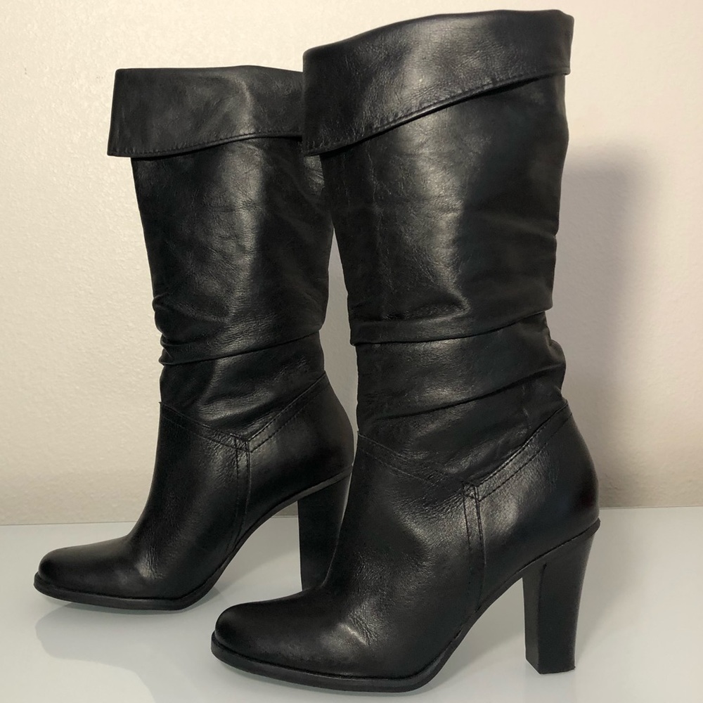 Penny love Kenny Women’s leather boots black 8.5